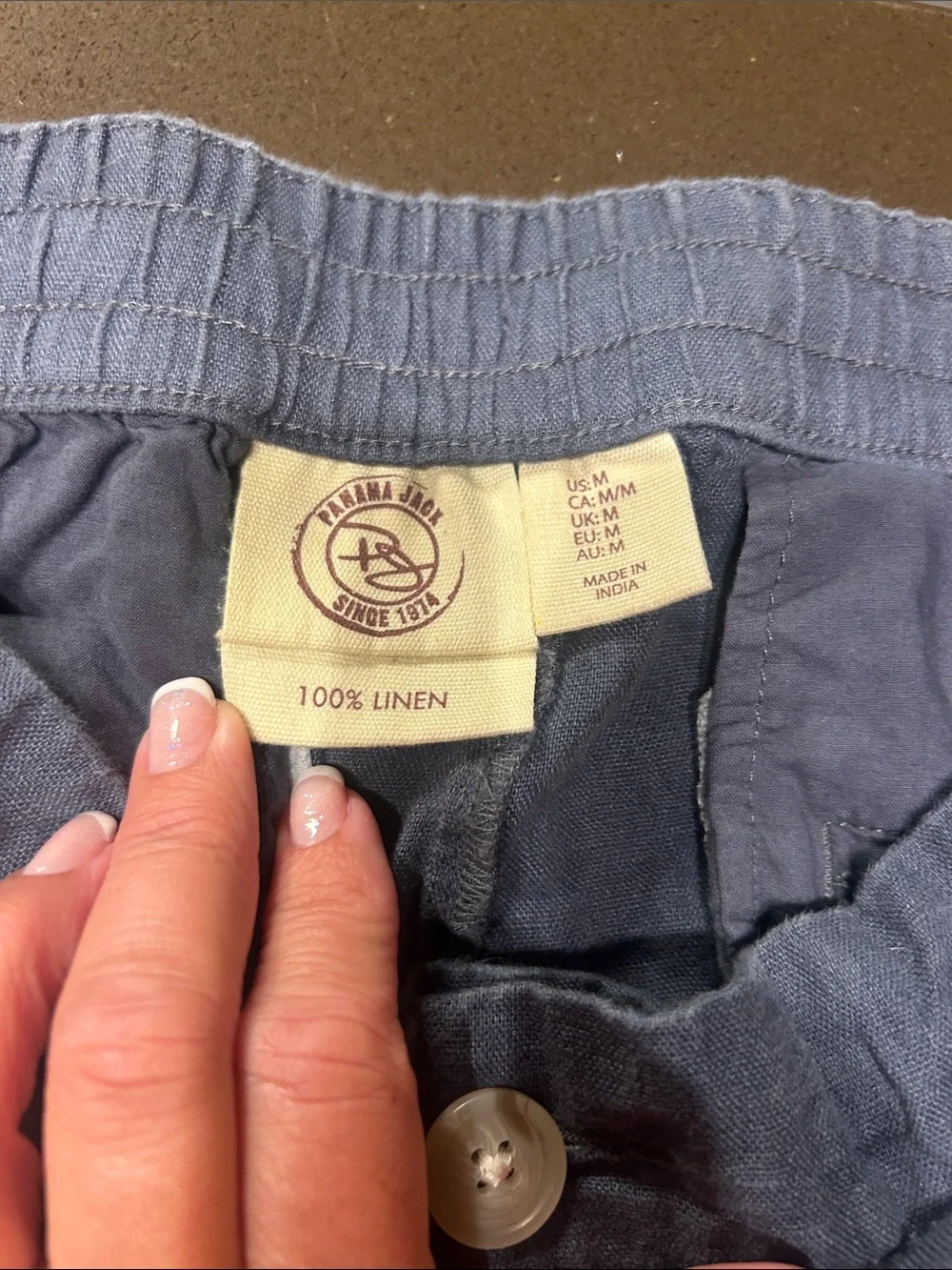 Panama Jack Men's Light Blue Casual Chinos